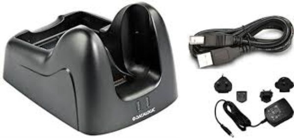 Picture of SINGLE SLOT DESK MOUNT DOCK FOR DATALOGIC SKORPIO